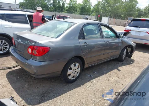2005 Toyota Corolla Le из США, поврежденный, VIN 2T1BR32E25C472321